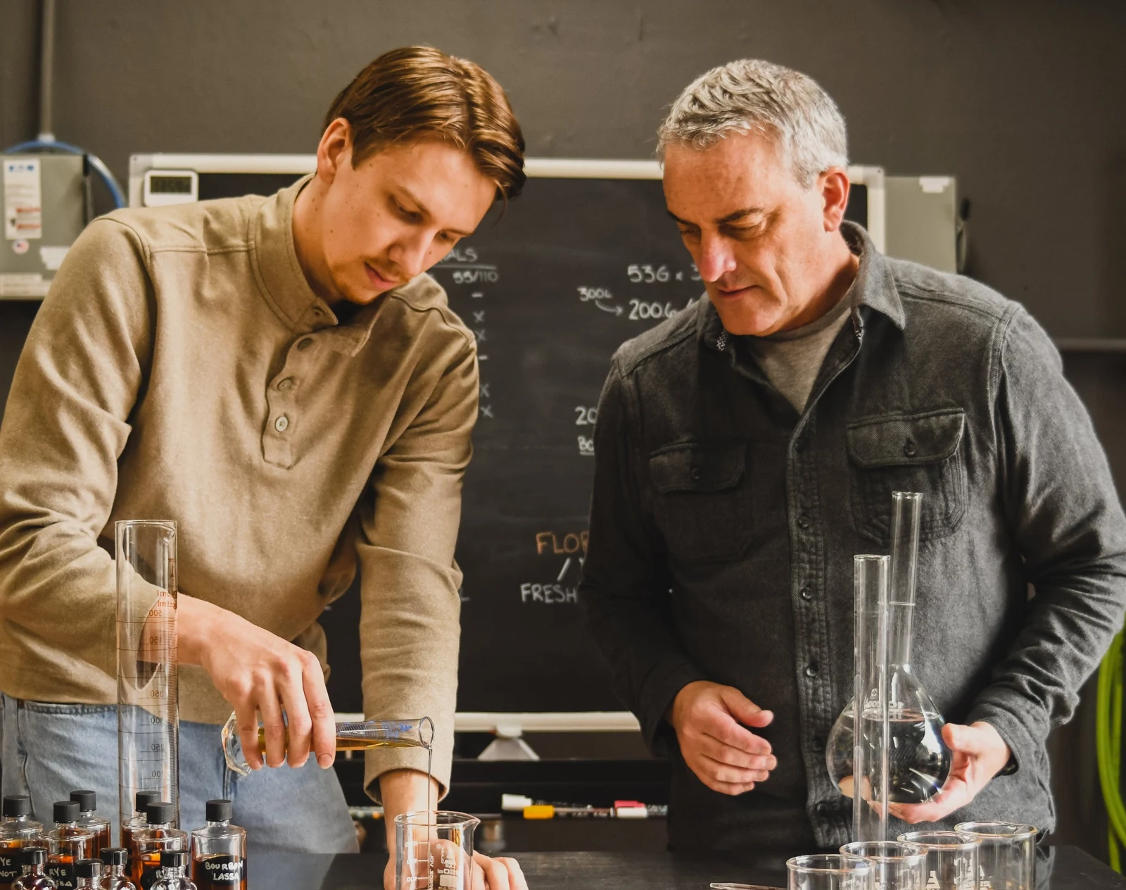 The Brixeur team developing spirits in Oregon’s Willamette Valley.